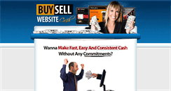 Desktop Screenshot of buysellwebsitecash.com